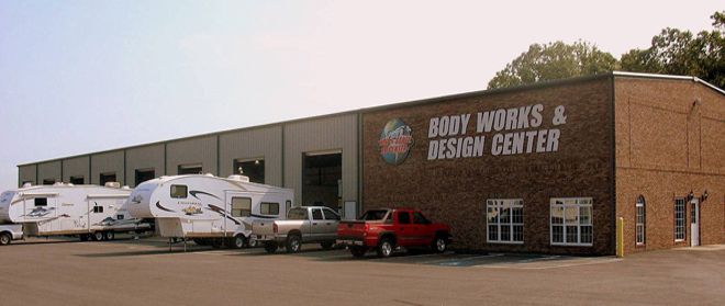Body Works and Design Center for sale in Mid-State RV, Byron, Georgia